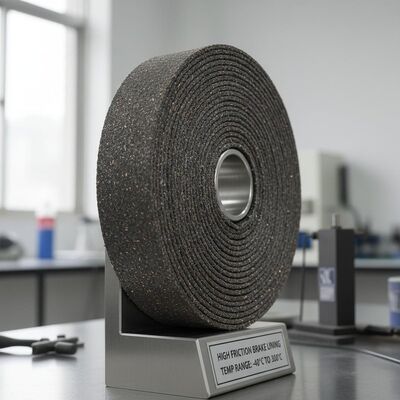 2.5kg Rollo de revestimiento de freno que ofrece un alto rendimiento de fricción Rango de temperatura de -40 oC a -300 oC