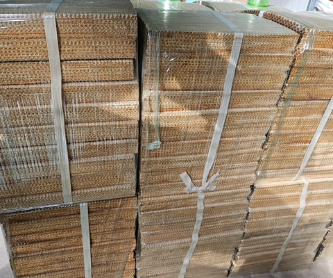 Bloques de freno reforzados con alambre de latón Material de bloque de freno tejido de alambre para pozos de petróleo