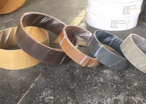 Forro tejido para cabrestante de amarre, material de forro de freno automotriz con latón