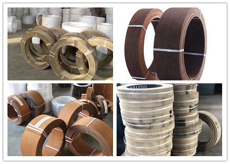 Forro tejido para cabrestante de amarre, material de forro de freno automotriz con latón