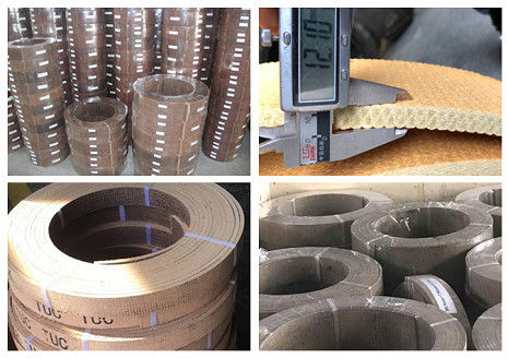 Material de forro de freno tejido para tractor agrícola OEM, grosor personalizado ofrecido para forro de freno