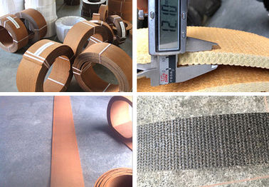 Material de fricción del freno industrial Resistencia al aceite Material de hoja de alta fricción