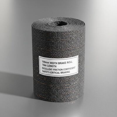100 mm Ancho de los frenos 10 m Largo que proporciona un excelente coeficiente de fricción esencial para los sistemas de frenado críticos de seguridad